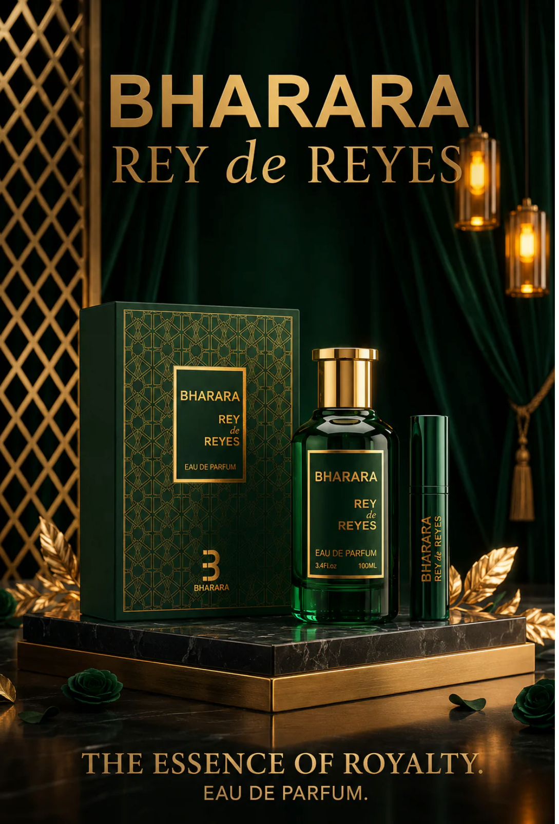 BHARARA Rey  de Reyes 100 ml EAU de parfum