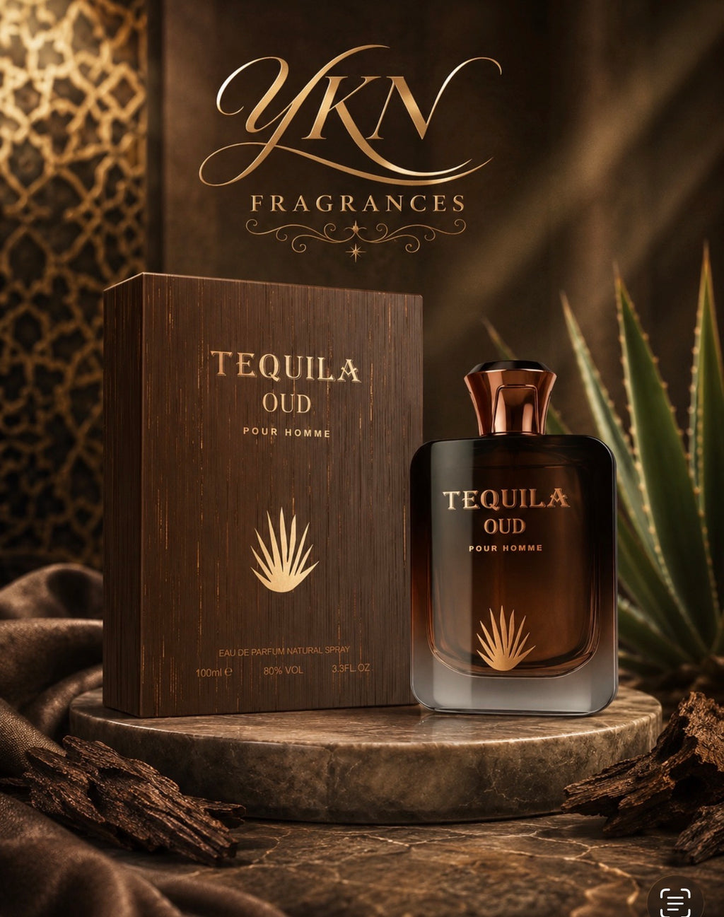 Tequila Oud pour homme 100 ml by Bharara