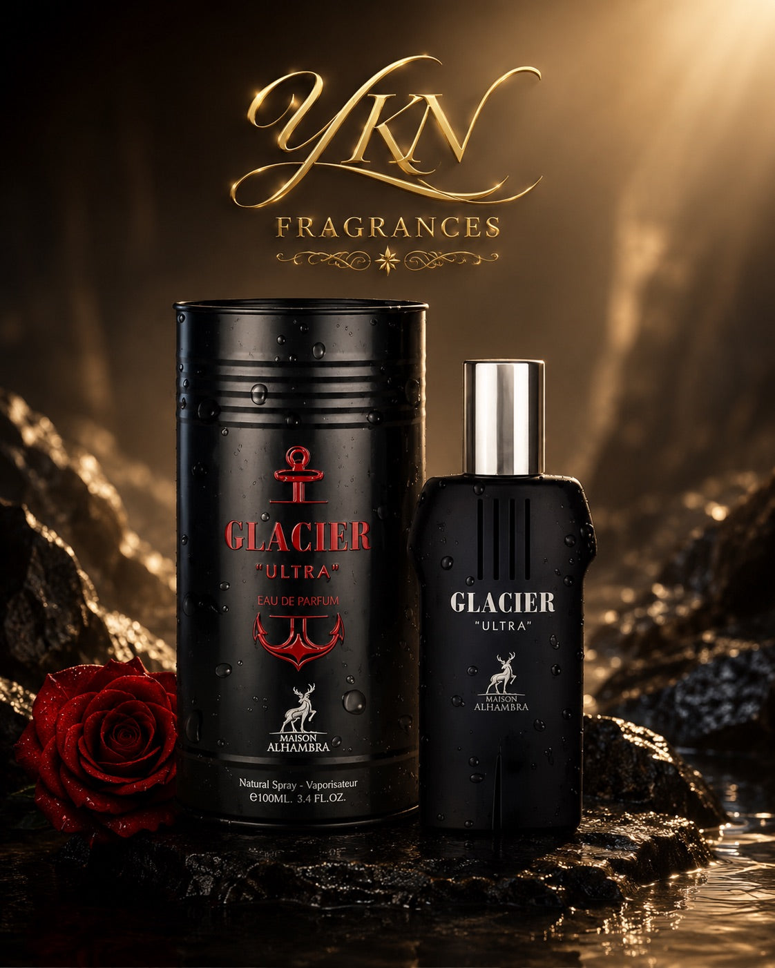 GLACIER ULTRA EDP - 100 ml  by MAISON ALHAMBRA