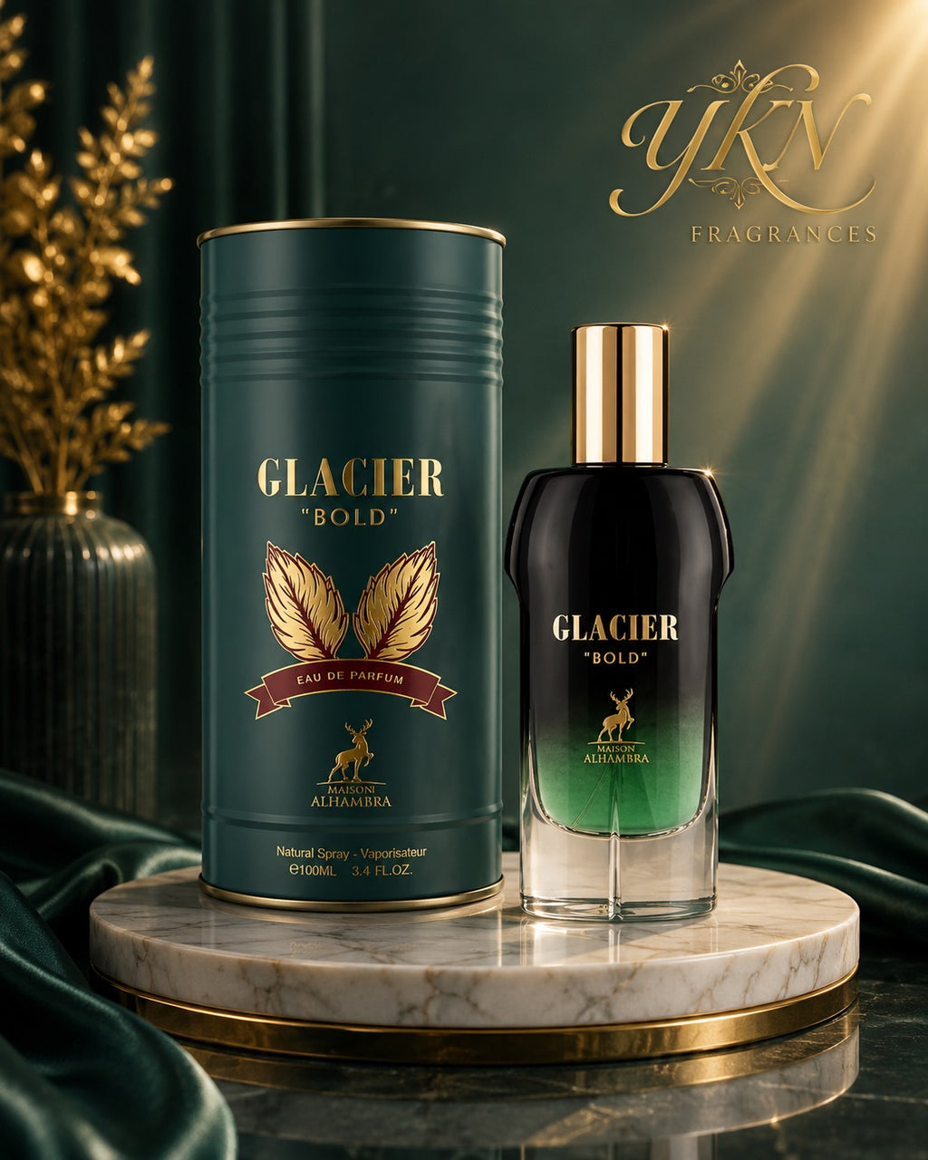 GLACIER BOLD EDP - 100 ml  by MAISON ALHAMBRA