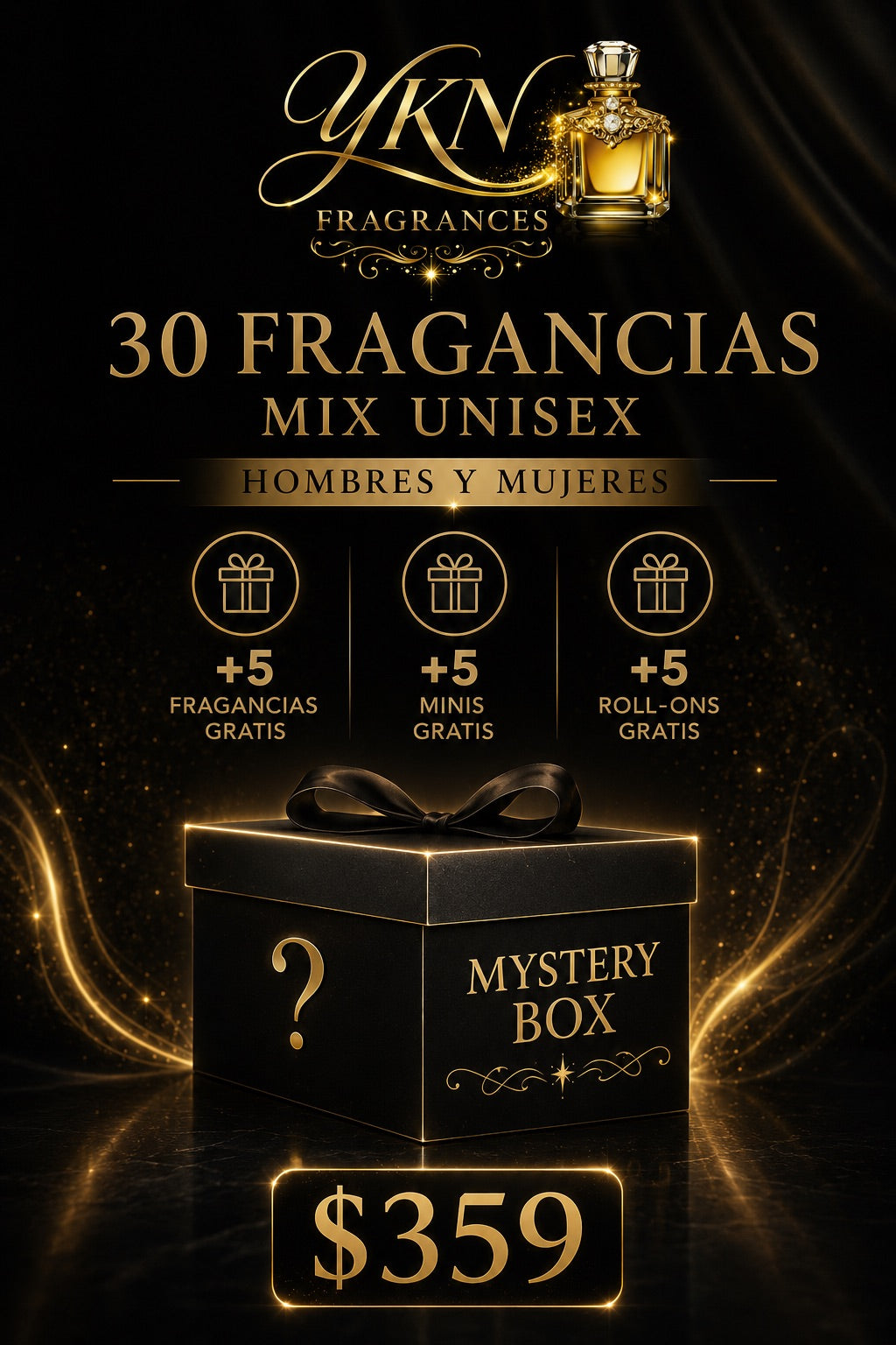 30 Fragrances  Mix UNISEX ( Mystery box)
