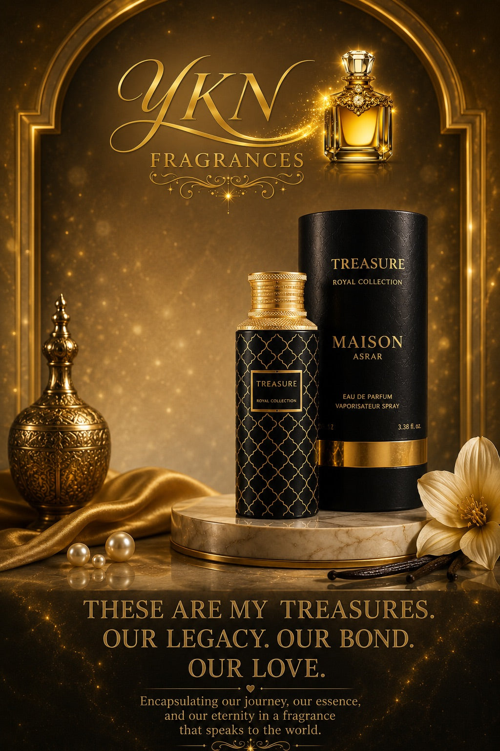 Treasure  unisex royal Collection -100 ml  by Maison Asrar