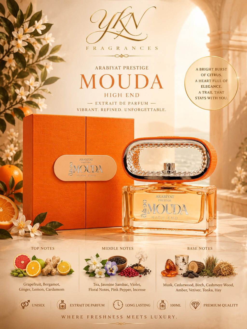 MOUDA HIGH END- 100 ml  by ARABIYAT Prestige Luxury Perfume