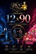 Promo 12 for $90 Mixes . for Men & Women