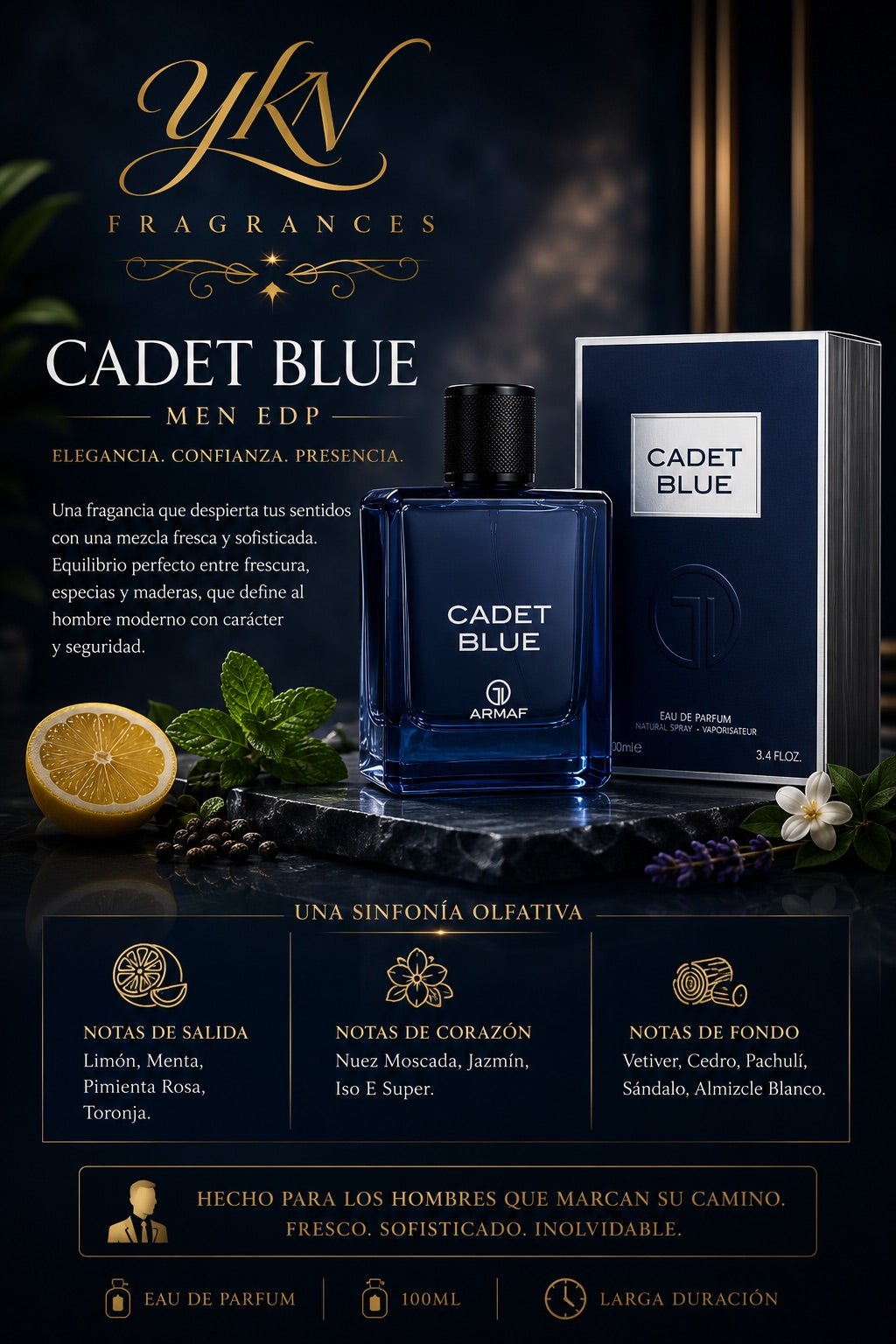 CADET BLUE  -100 ml EDP by ARMAF