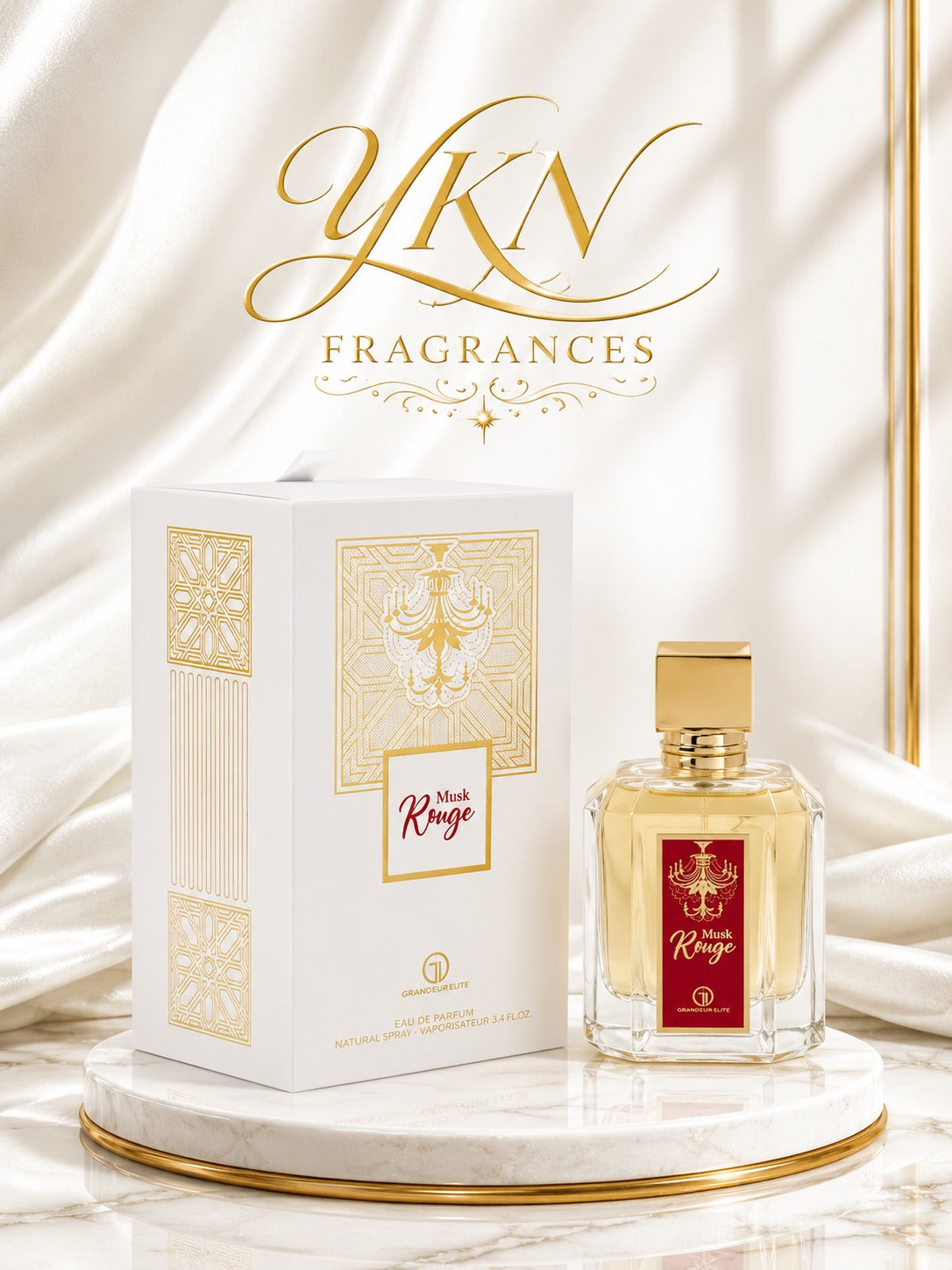 Musk Rouge EAU -100 ml unixes by Grandeur