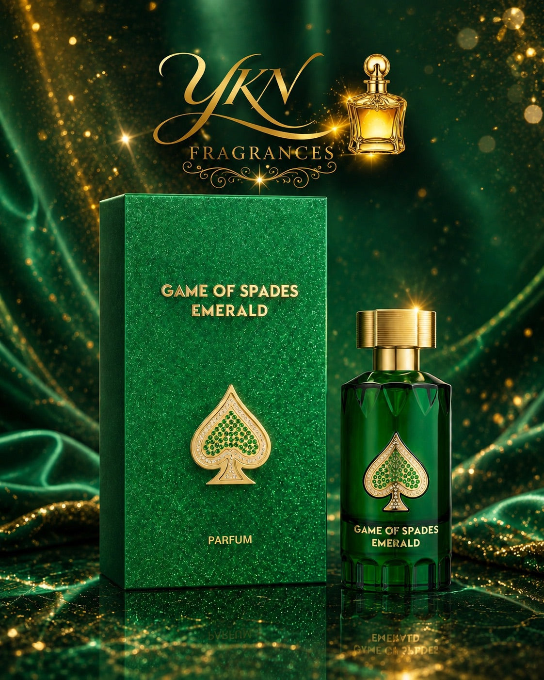 Game of spades emerald -100 ml by Jo Milano