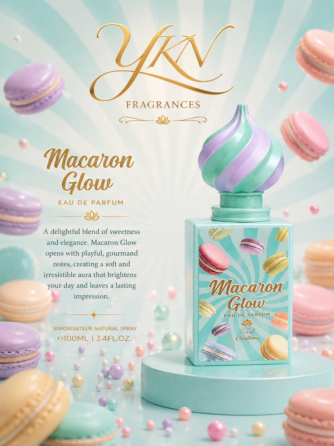 Macaron Glow -100 ml by Zakat Creations