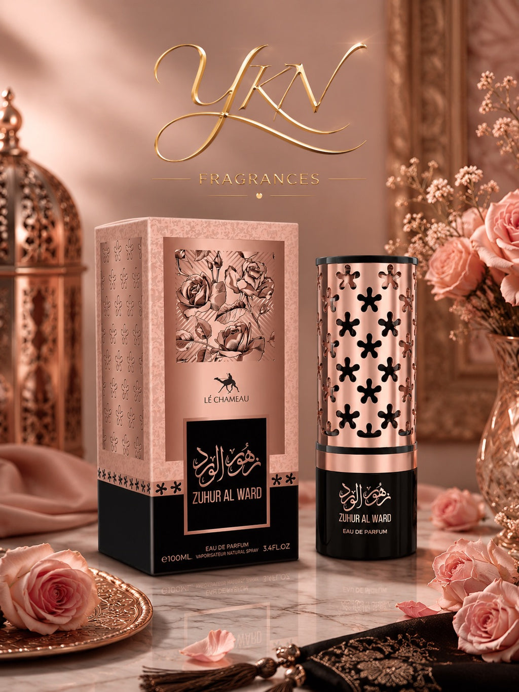 Zuhur Al WARD  EAU de parfum - 100 ml by LE' CHAMEAU