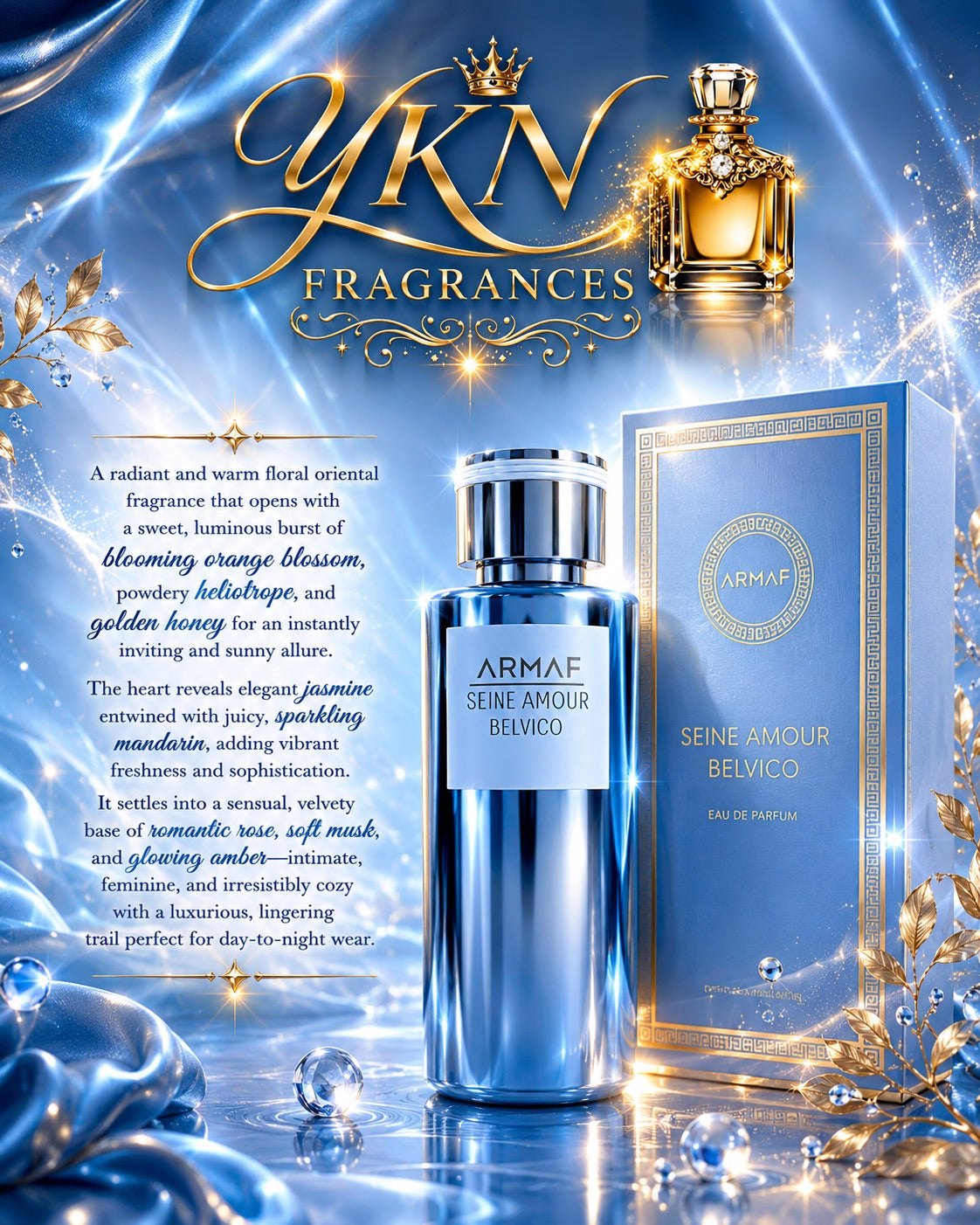 Seine Amour Belvico -100 ml by Armaf