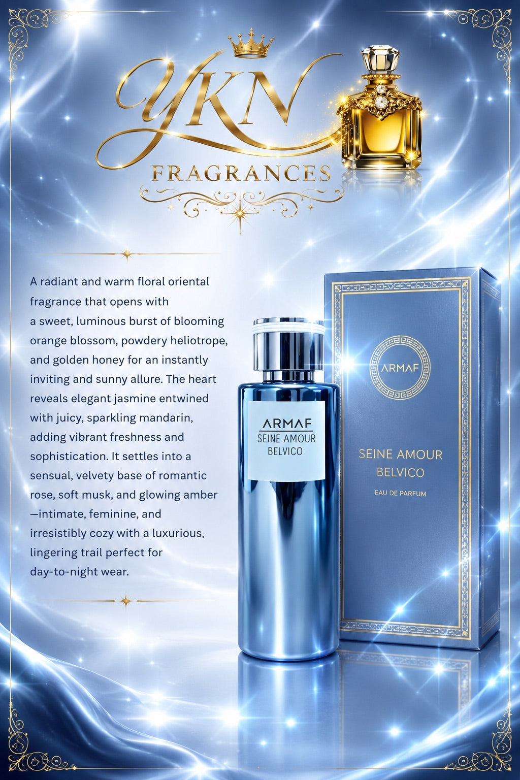 Seine Amour Belvico -100 ml by Armaf