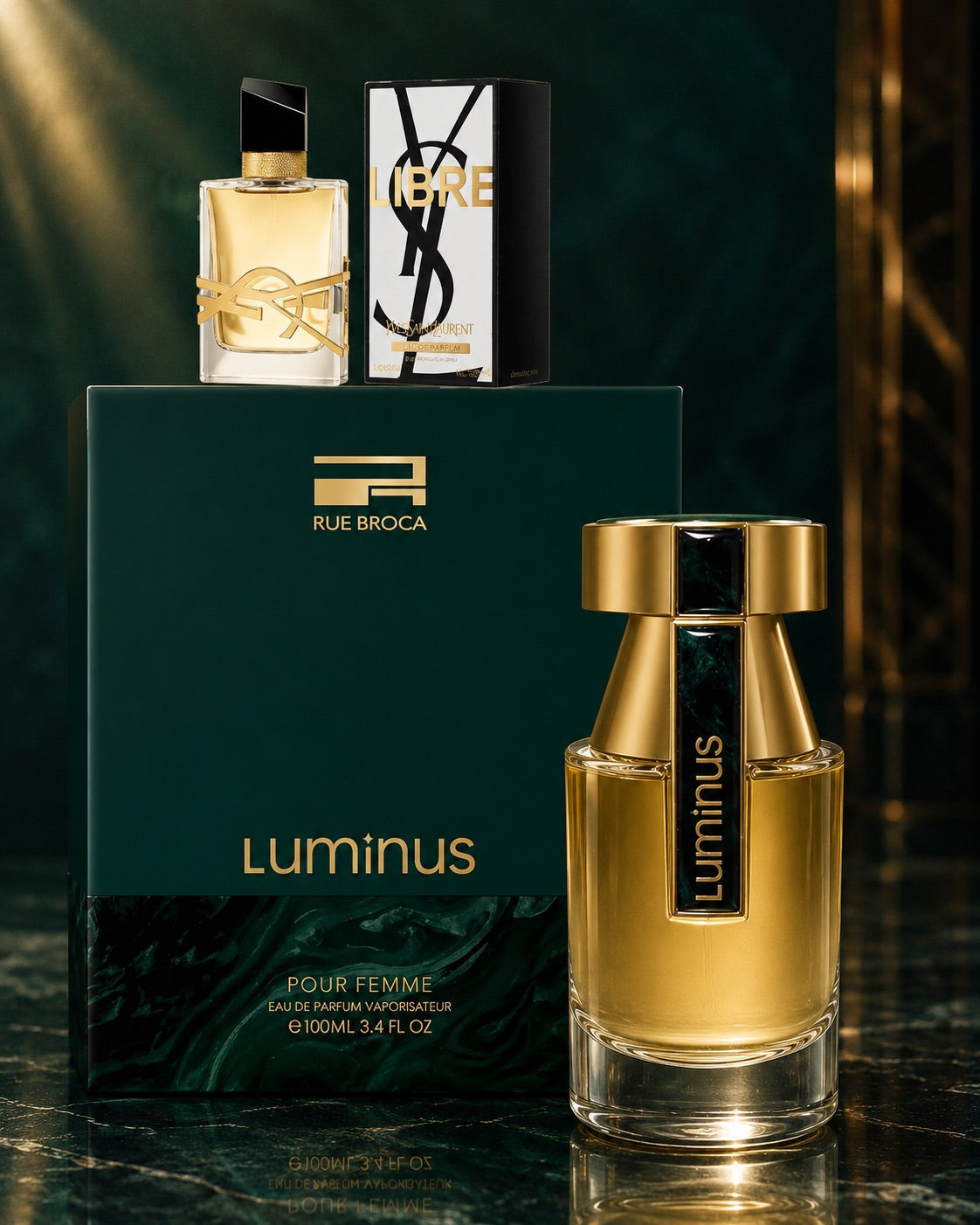LUMINUS POUR FEMME (GREEN) -100 ml by AZNAN RUE BROCA