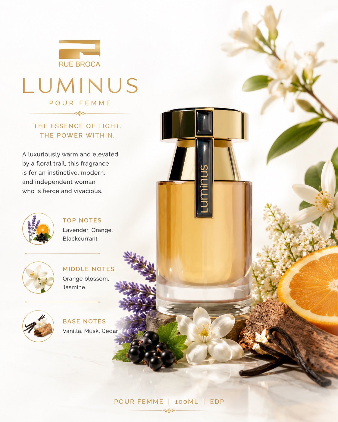 LUMINUS POUR FEMME (GREEN) -100 ml by AZNAN RUE BROCA