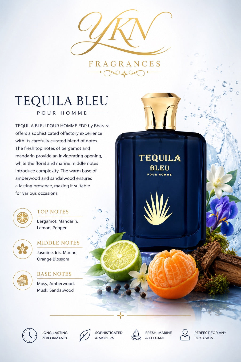 Tequila Bleu pour homme 100 ml by Bharara