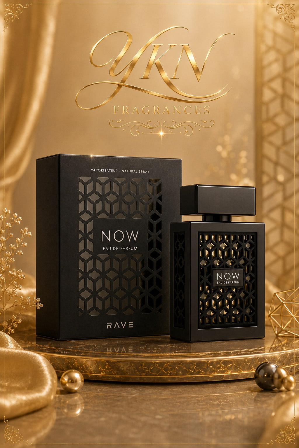 Rave now  Unisex black 100 ml by Lattafa