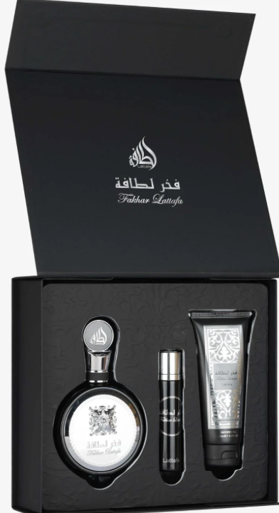 Fakhar Lattafa 3 Set (silver / black)